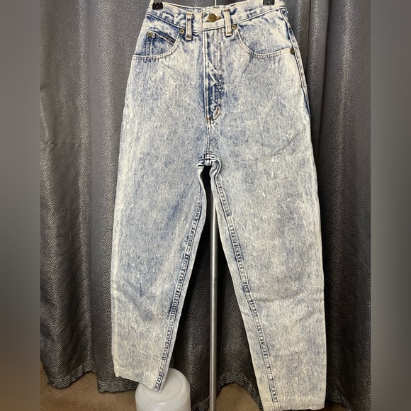 Vintage Rifle Jeans - Acid Wash - High Waisted Mom Jean - Picture 5 of 5